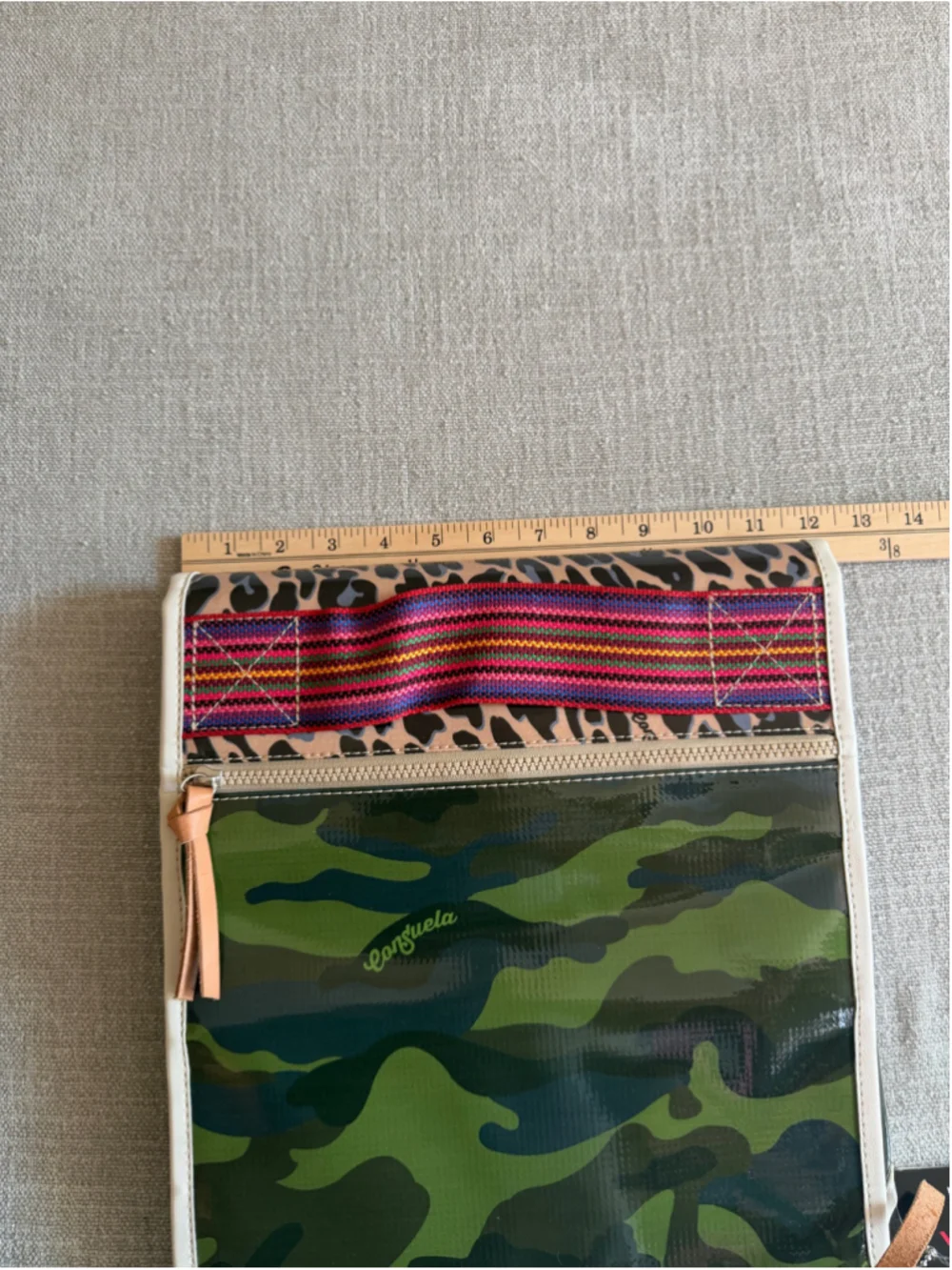 Consuela Camo Legacy Tote Baby Insert with Changing Mat Diaper Pad new with tags